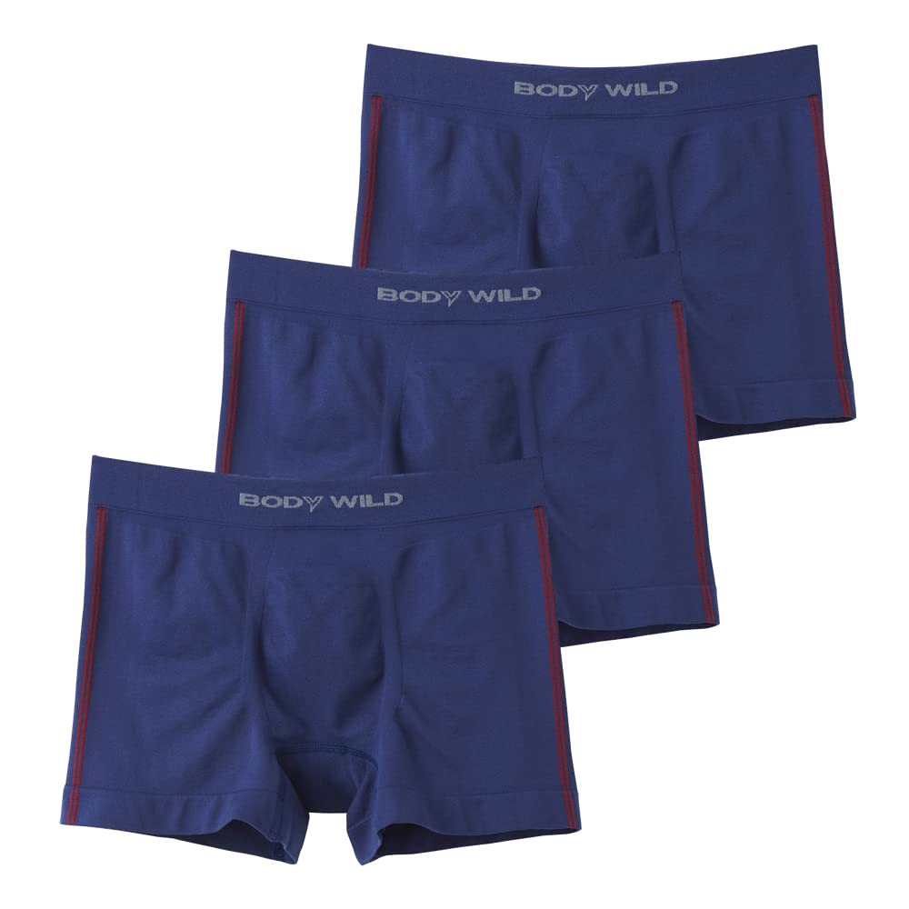 自己の探求 Amazon | [グンゼ] ボクサーブリーフ 立体成型 前とじ BWS852J